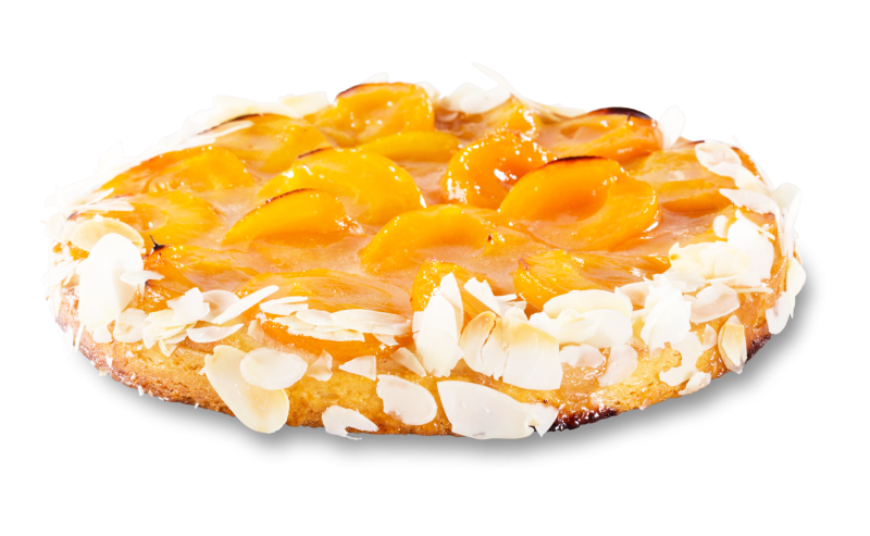 Aprikosen- Mandel Tarte für 4 bis 6 Personen