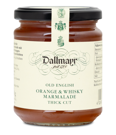 Orangenmarmelade mit Whisky Dallmayr