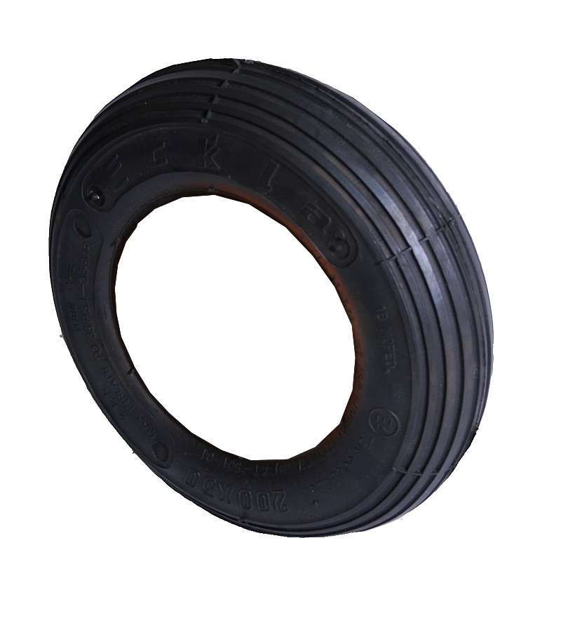 Mantel (Decke) für Luftrad - 200x50 mm Rillenprofil