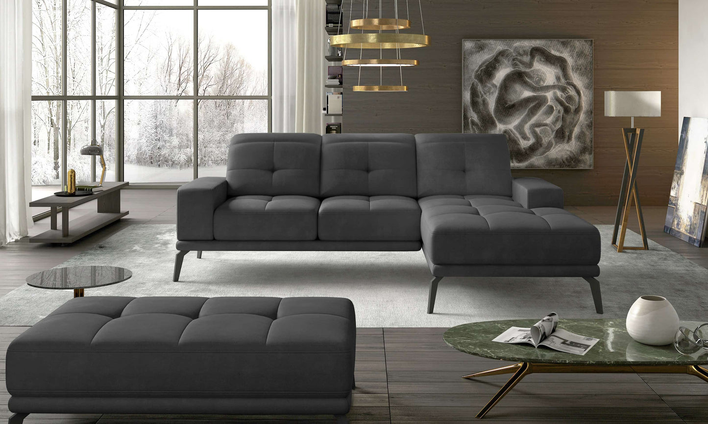 Torrense designer Ecksofa - Modernes und stilvolles Sofa mit verstellbaren Funktionen