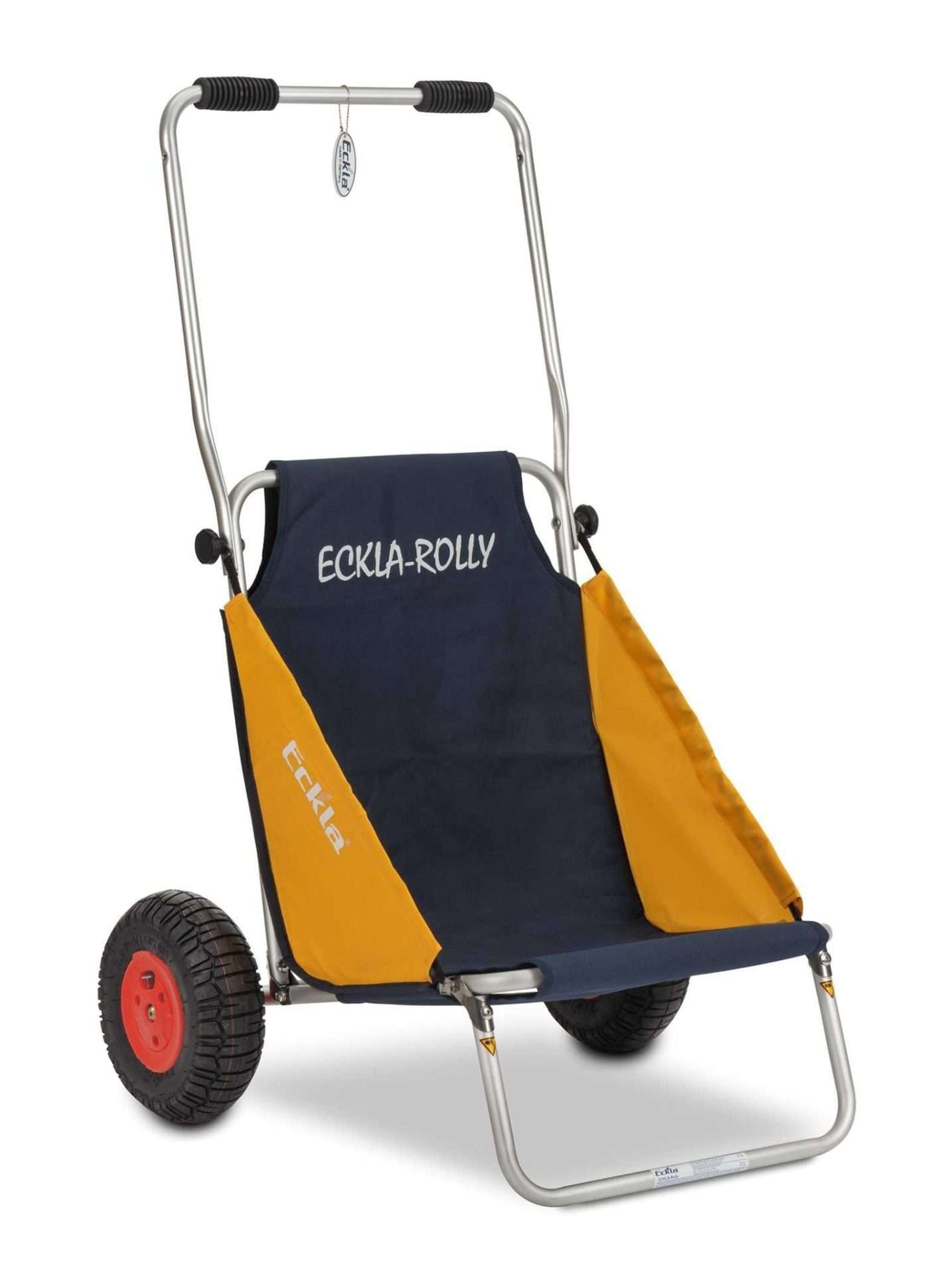 ECKLA Beach-Rolly® - Pannensicher, Blau/Gelb