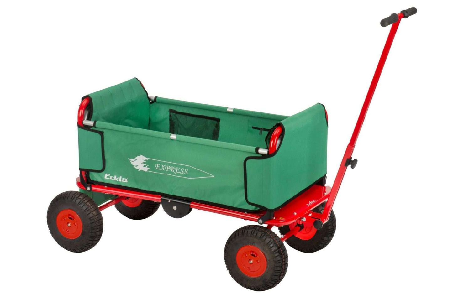 ECKLA-Express Faltbollerwagen - Pannensicher, Rot/Grün