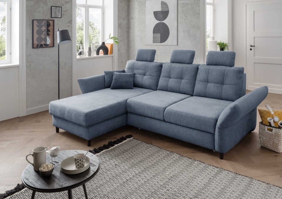 Luxus-Sofa Brizzini von Benformato mit Schlaffunktion & Bettkasten
