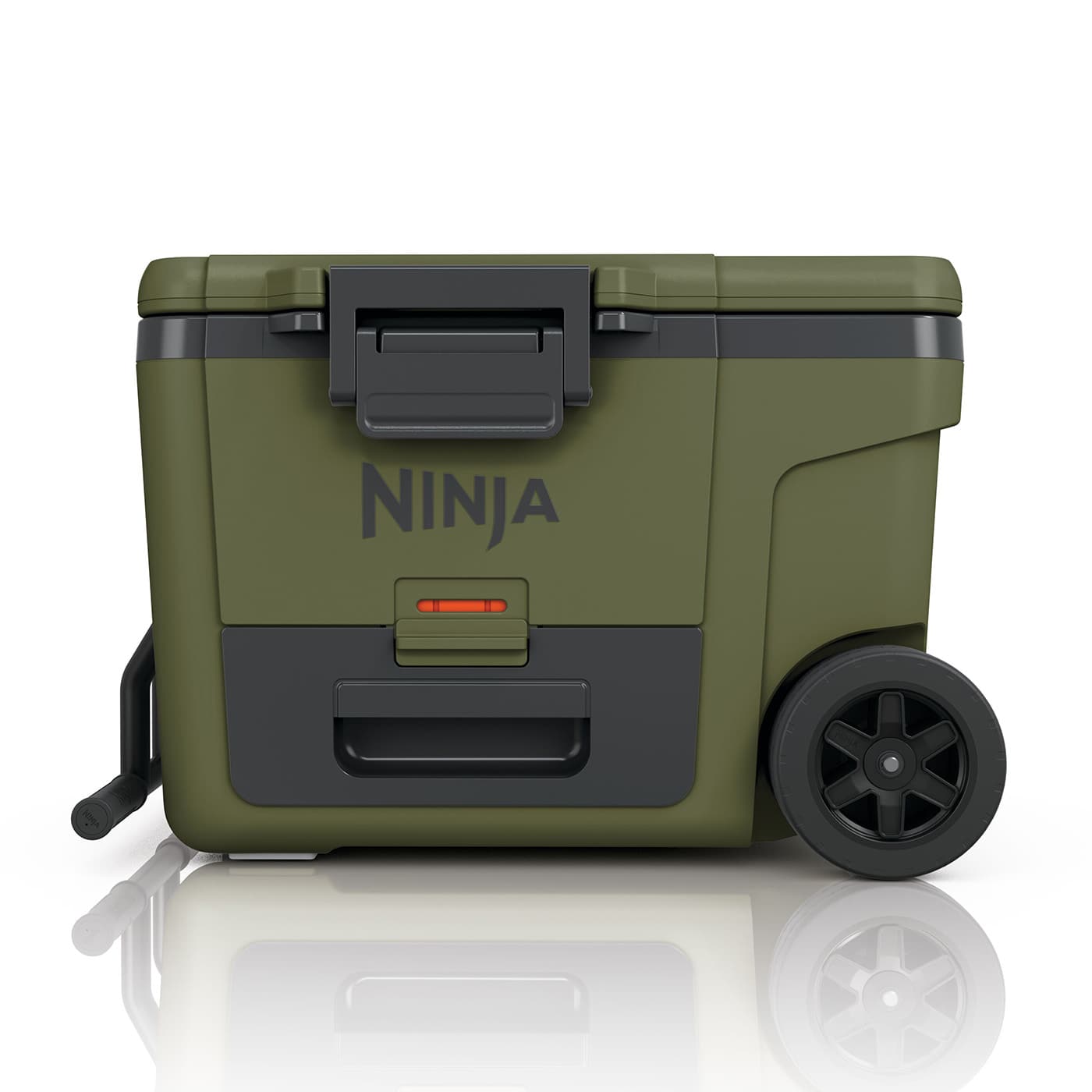 Ninja FrostVault 42L Kühlbox mit Rädern und Trockenzone –  Olivgrün FB245EUUKDBGN