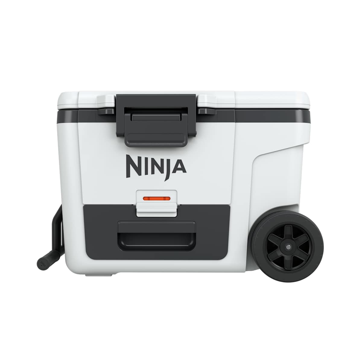 Ninja FrostVault 42L Kühlbox mit Rädern und Trockenzone wolkenweiß FB245EUWH