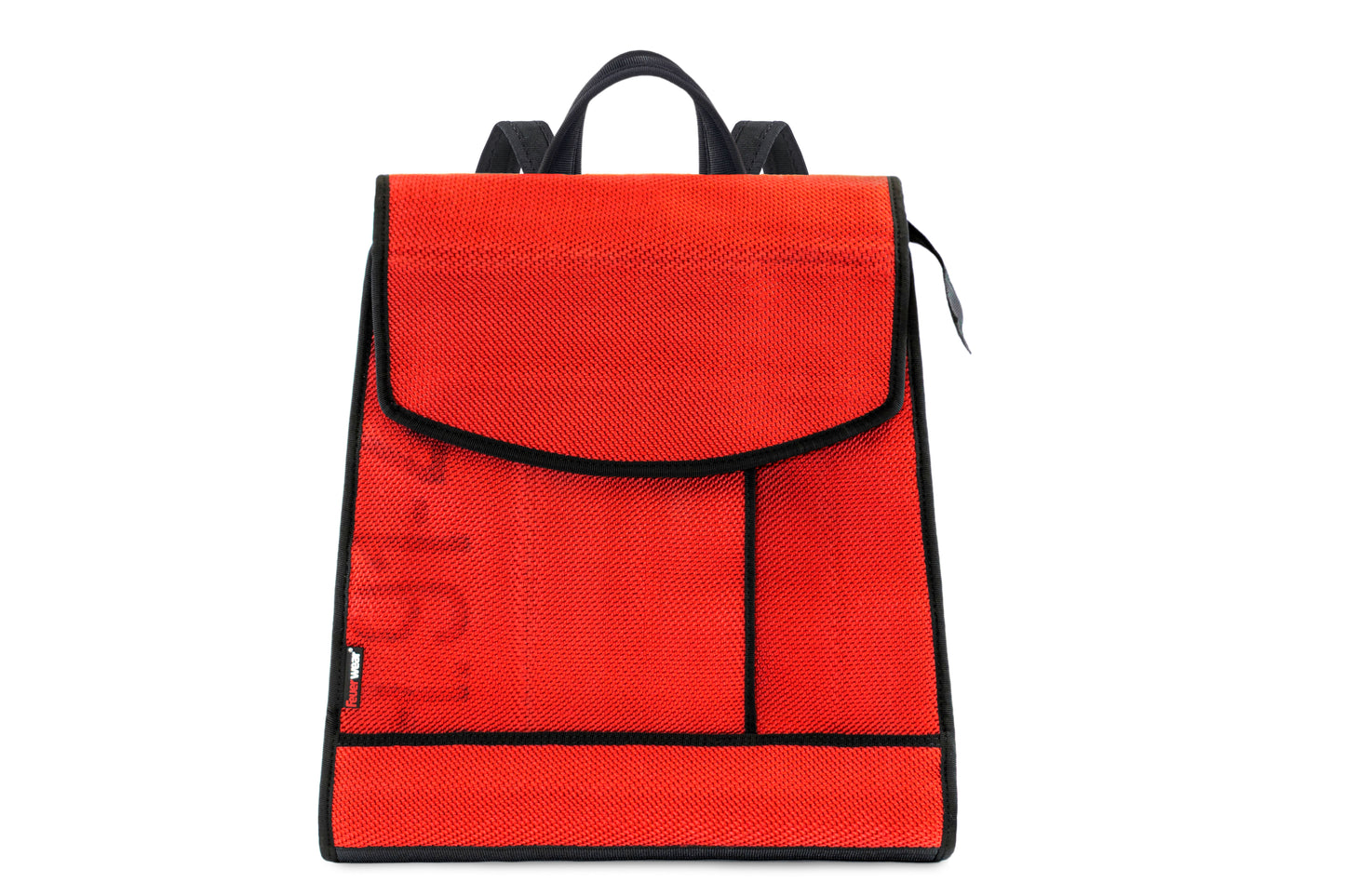Feuerwear Recycling Rucksack Eden, rot, aus recyceltem Feuerwehrschlauch