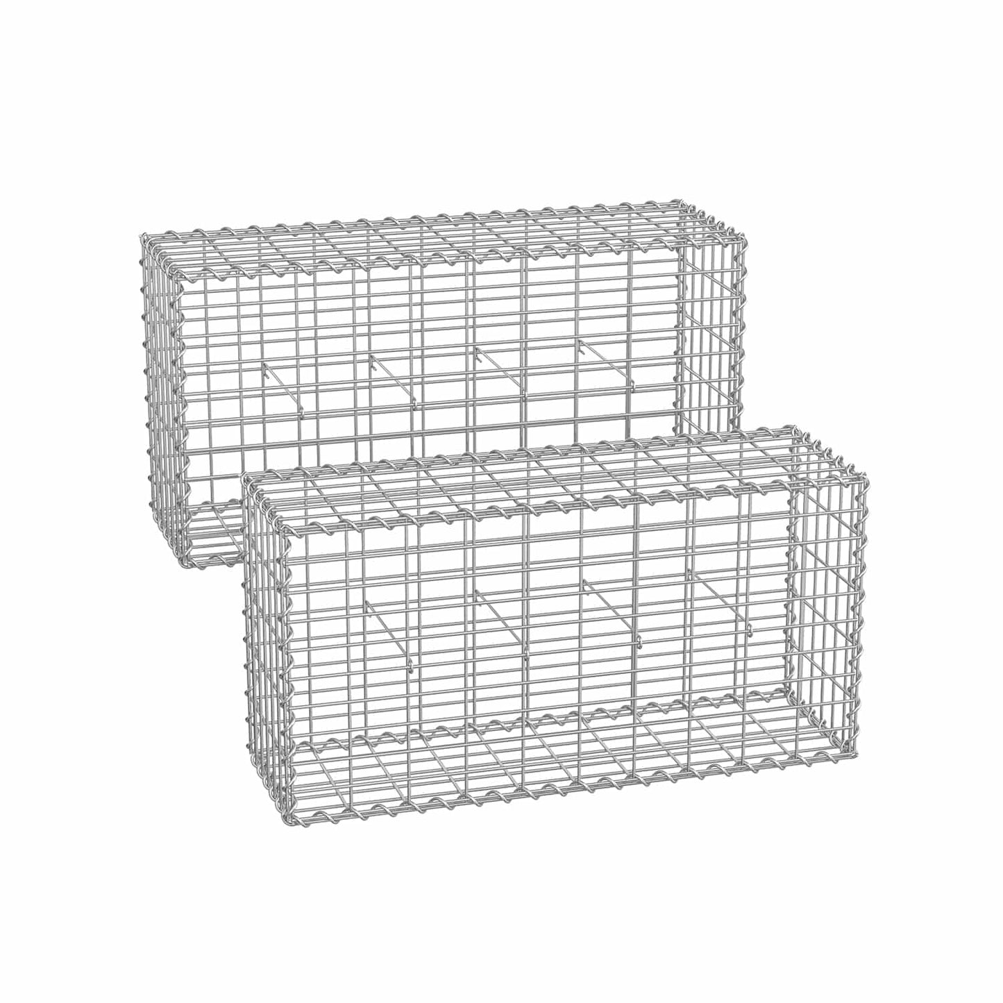 Gabionenkörbe mit 5 x 10 cm Maschenweite
