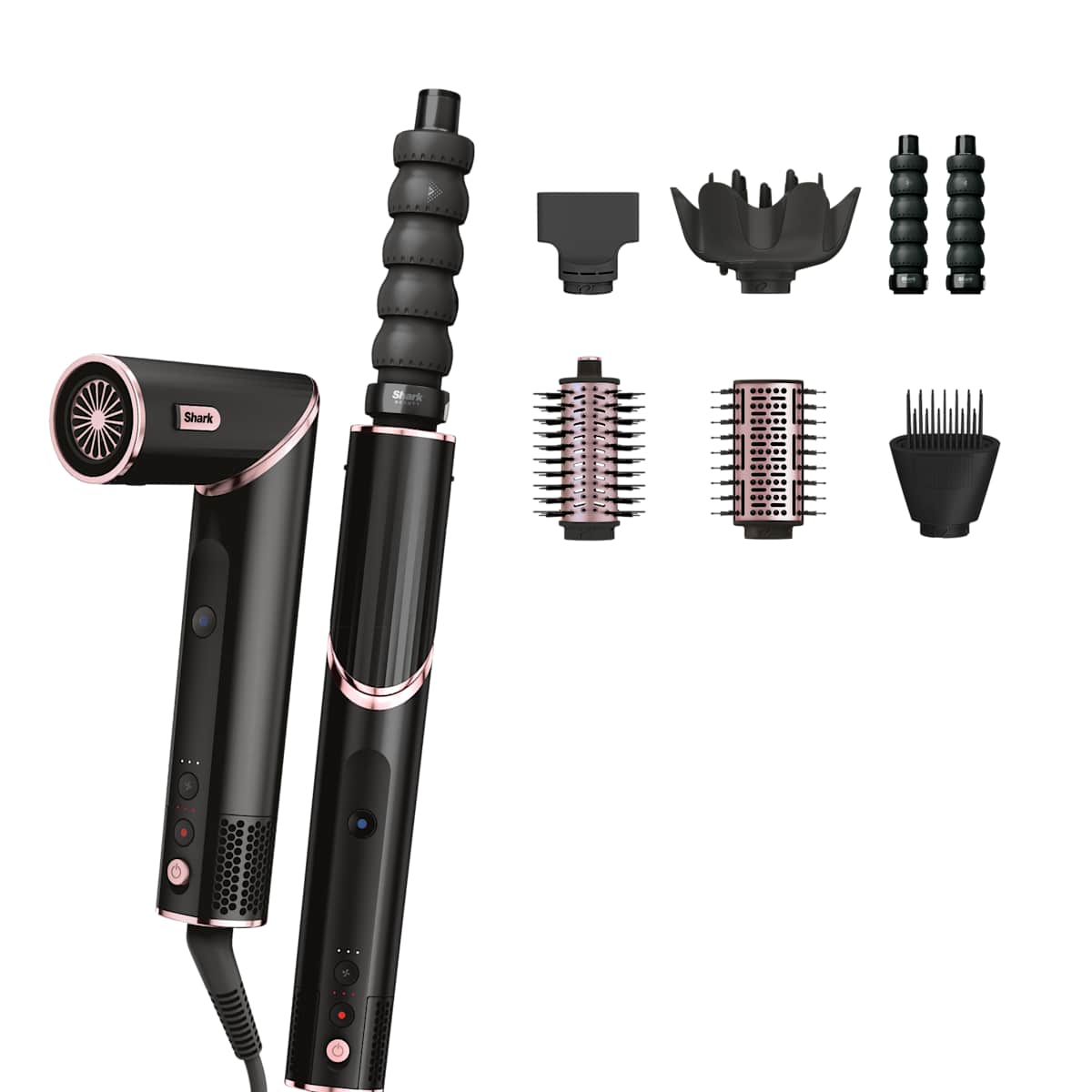 Shark FlexStyle | Personalisiere Dein Styling Set in Schwarz | HD400EU | von SharkNinja