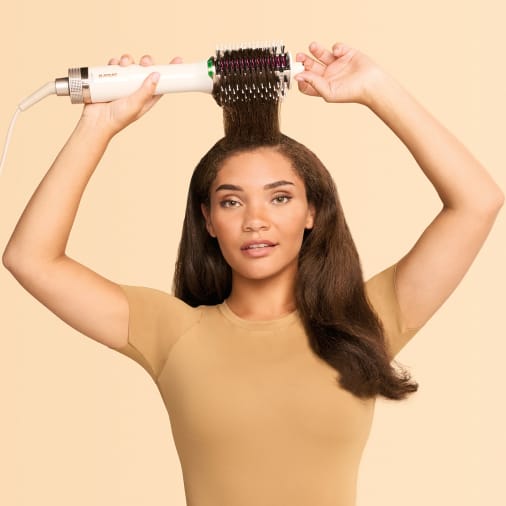 Shark SmoothStyle Warmluftbürste mit Glättungskamm HT202EU