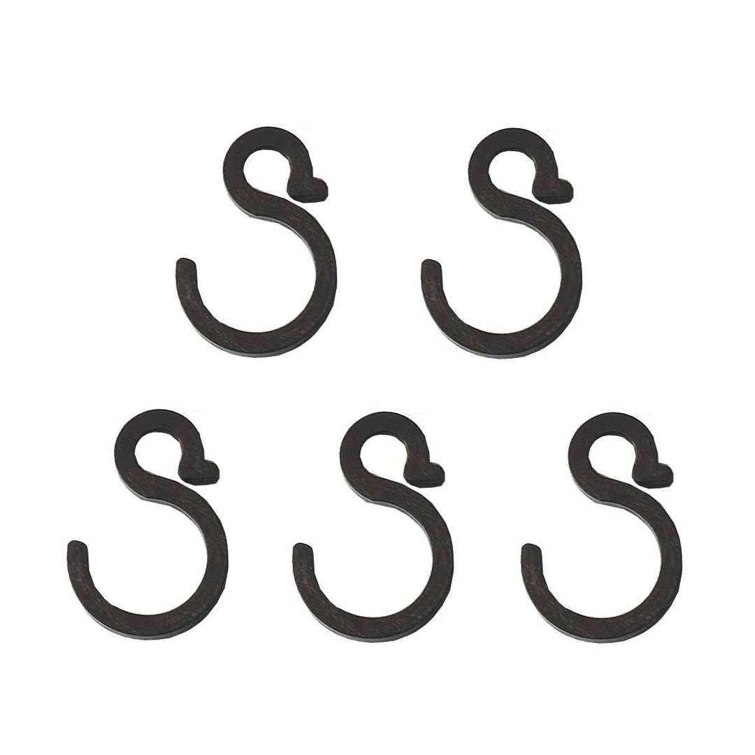Ersatzhaken für Gepäcknetz 5er Set