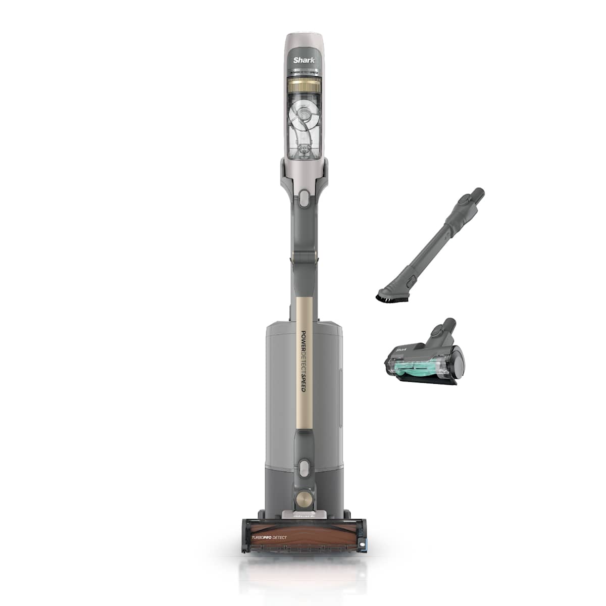Shark PowerDetect Speed Luxe Collection Clean & Empty Akku-Staubsauger in Beige | IA3246EUTIV | von SharkNinja