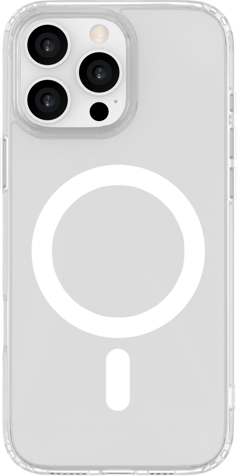 eSTUFF iPhone 16 Pro Max INFINITE OSLO Magnetic Hybrid Cover - Transparent