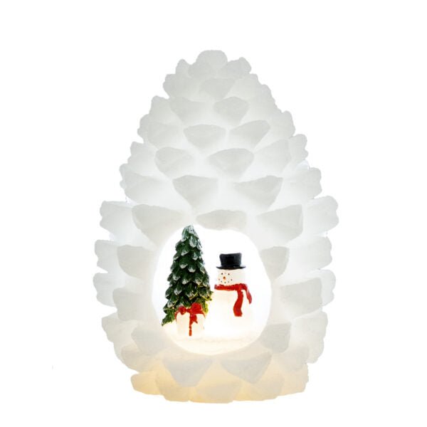 Kegel mit Dekoration 11*17 cm