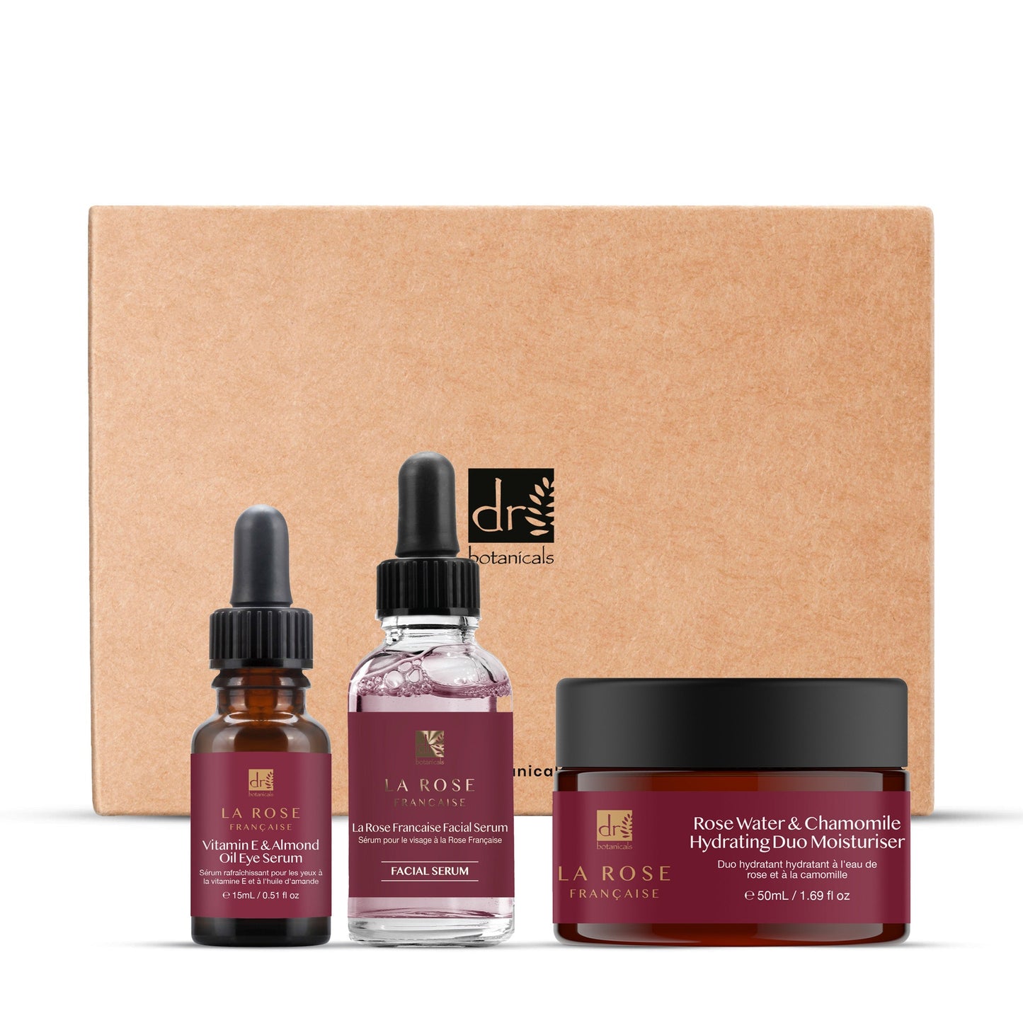 DB La Rose Française - Facial Serum, Duo Moisturiser and Eye Serum