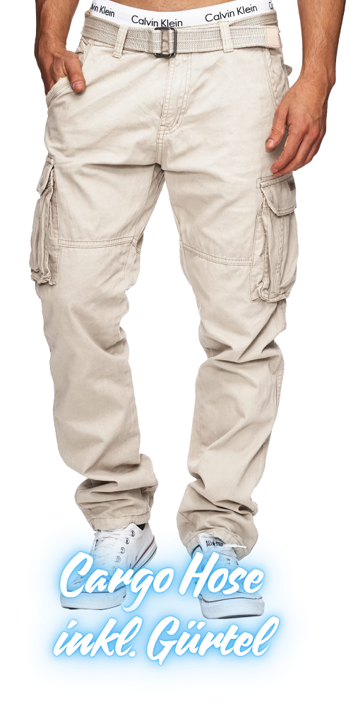 Cargohose William inkl. Gürtel