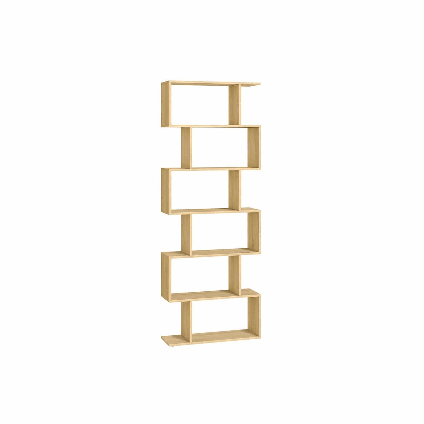 Bücherregal mit 6 Ebenen zur Präsentation