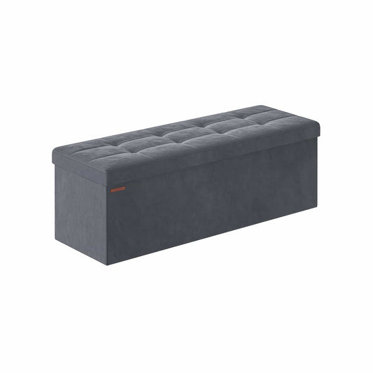 2 extra Aufbewahrungsboxen für Flur schiefergrau