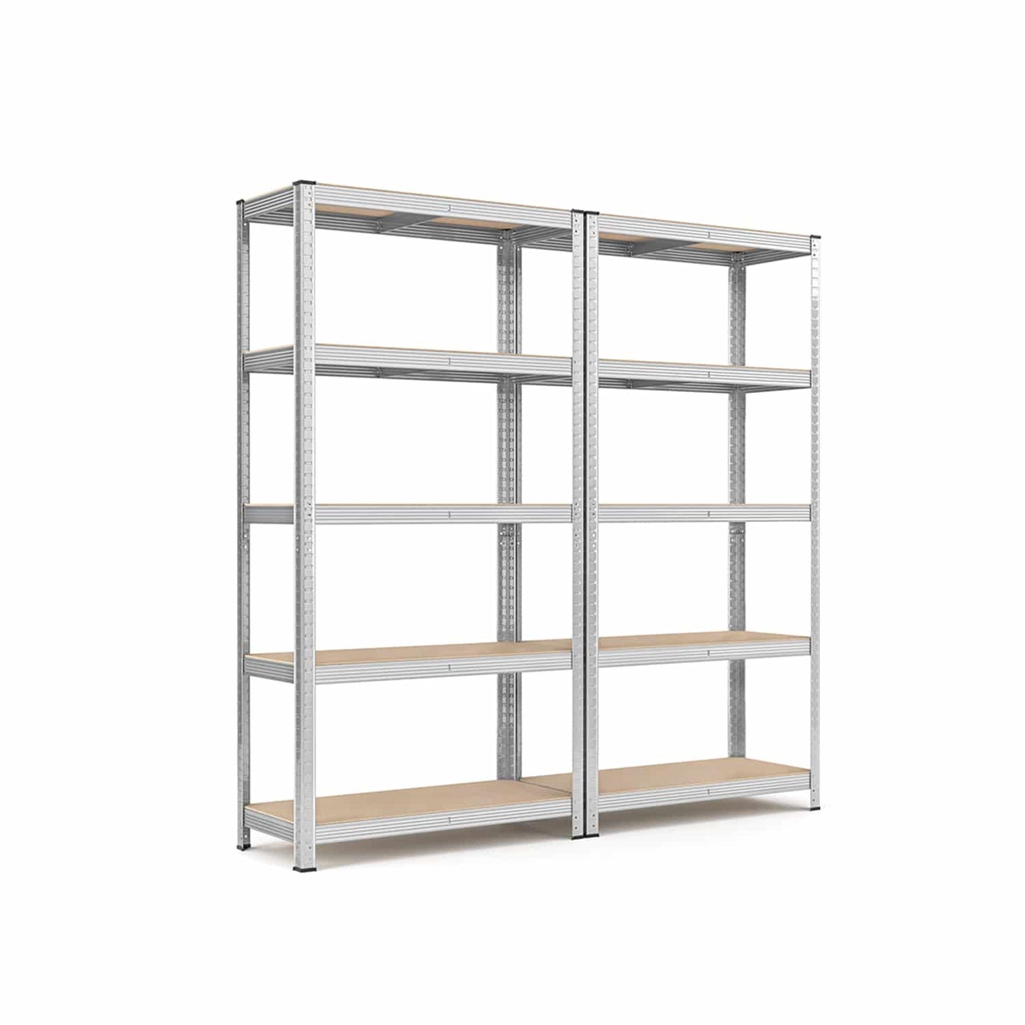 Lagerregale 2er Set Silber