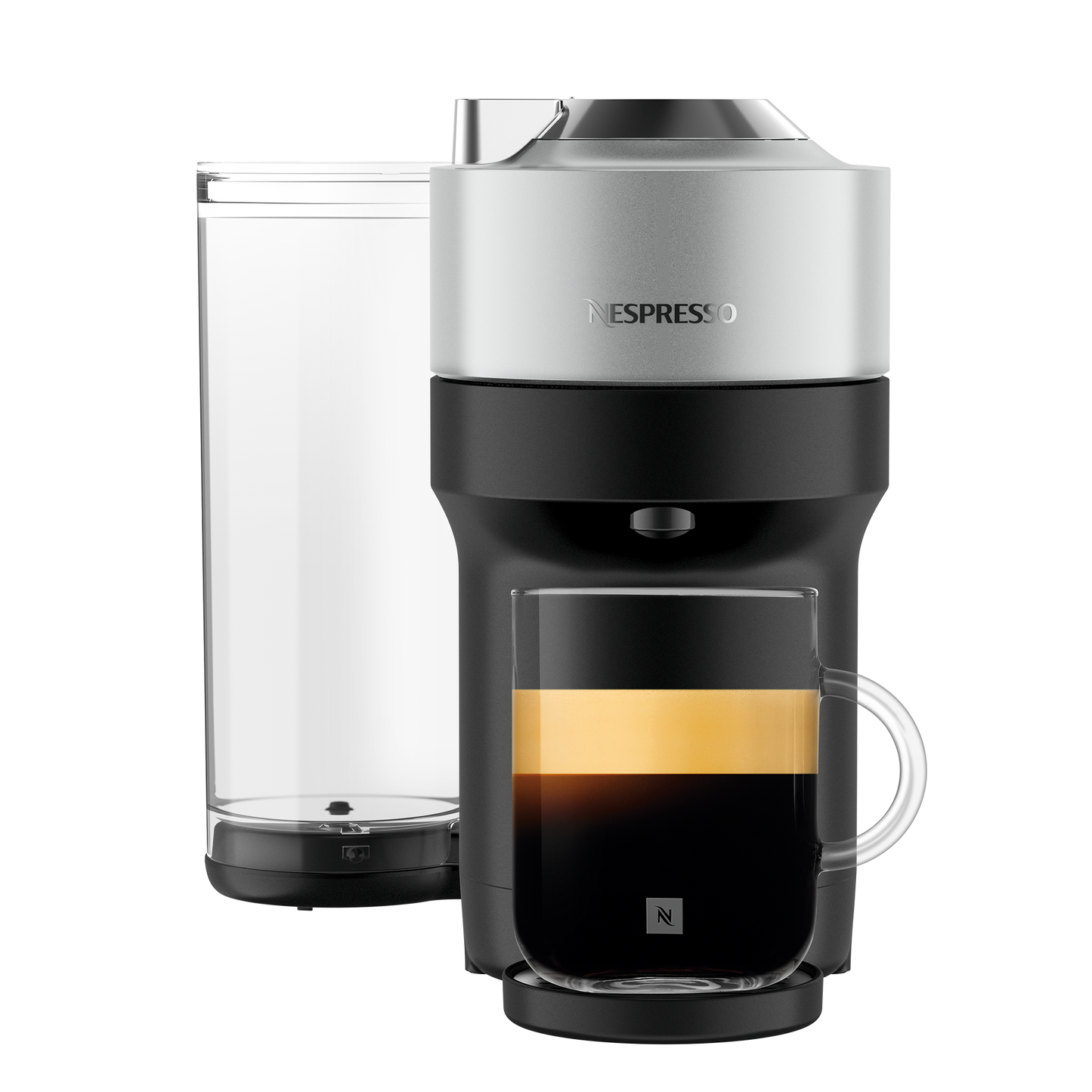 Nespresso VERTUO Pop+ Silver Vertuo Kaffeemaschine