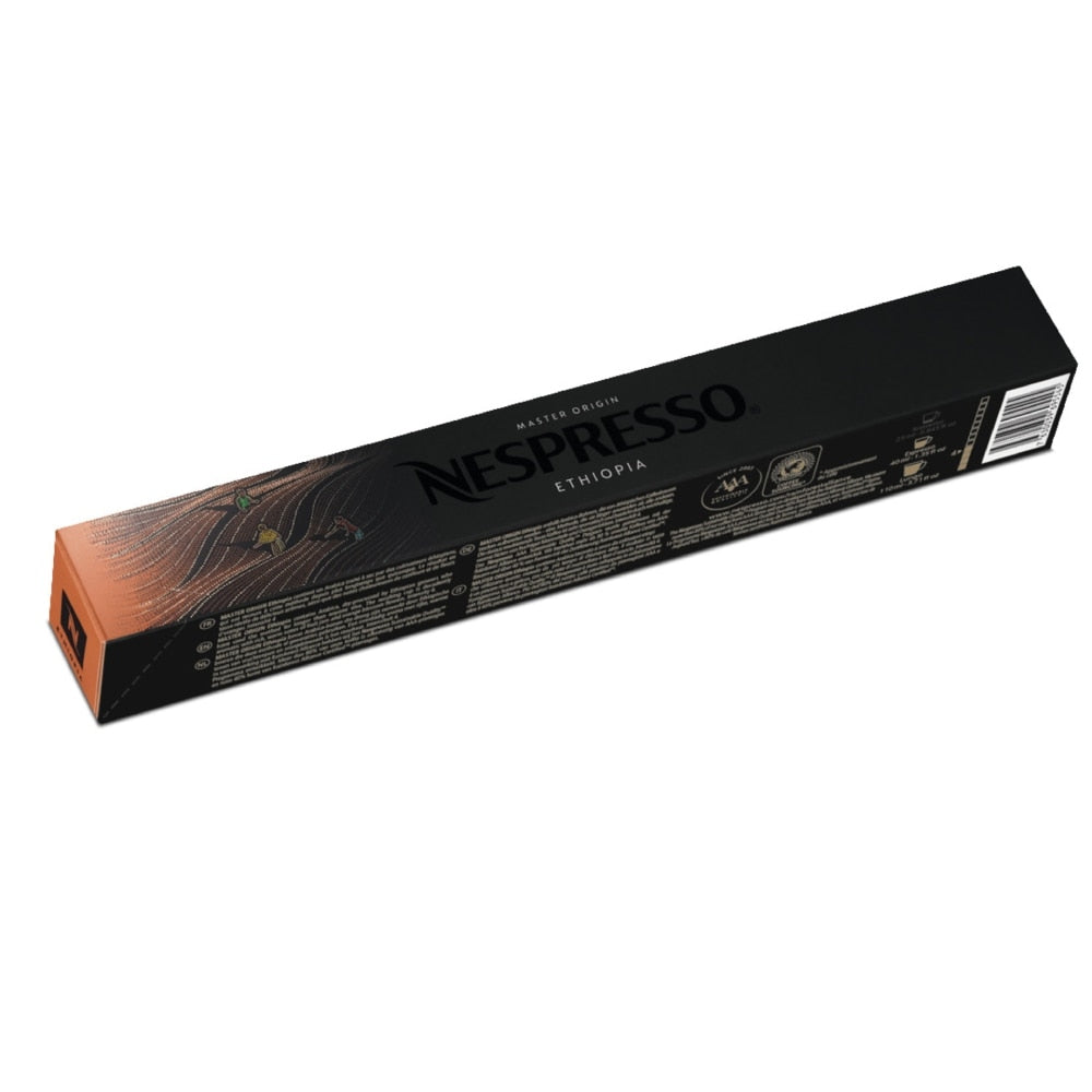 Nespresso Ethiopia Original Line 10 Lungo (110ml) Kaffeekapseln 110 ml Blumig & lebhaft