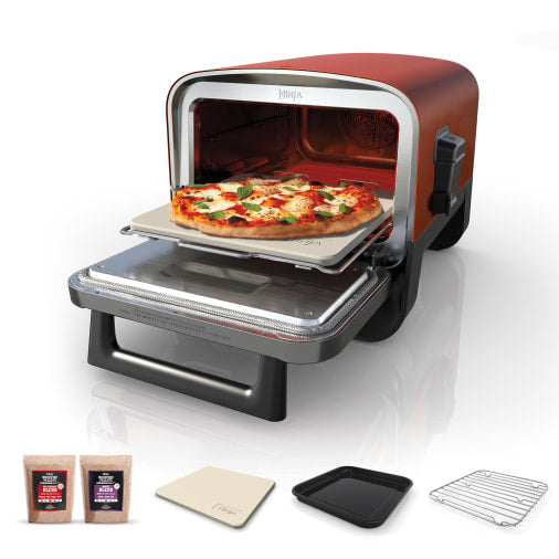 Ninja Woodfire Elektrischer Outdoor Ofen  Pizzaofen und Smoker OO101EU