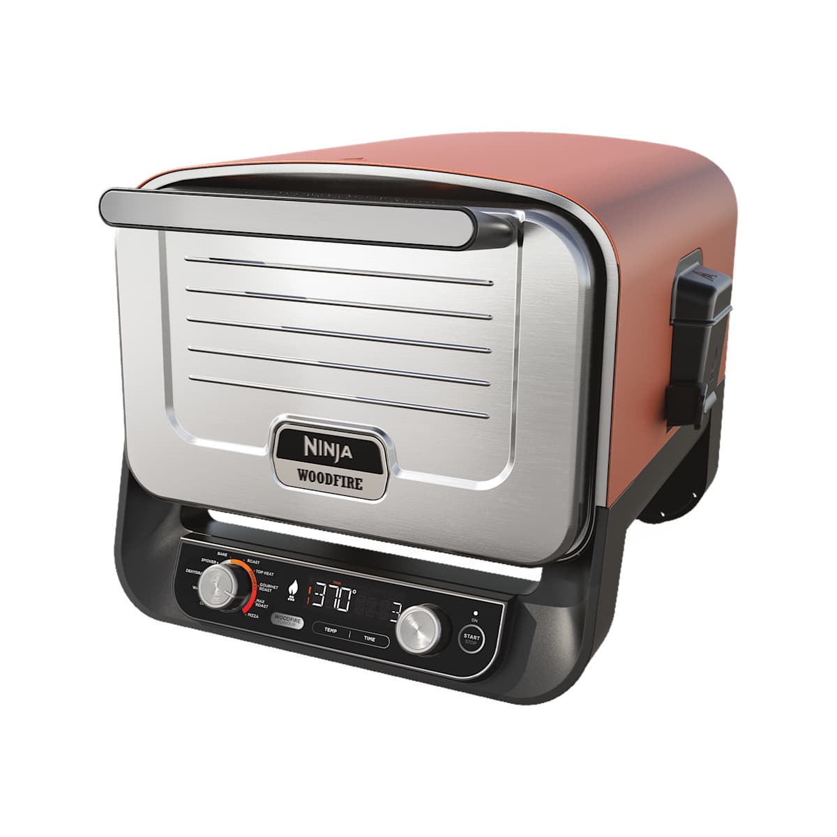 Ninja Woodfire Elektrischer Outdoor Ofen Pizzaofen und Smoker OO101EU