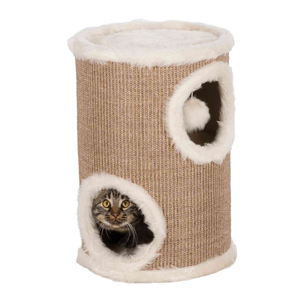 Cat Tower Edoardo, taupe/creme