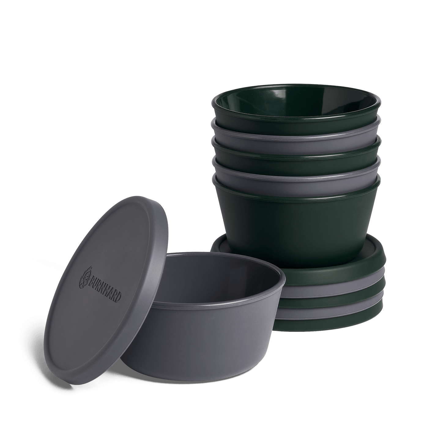 Pizzaballenbox mit Deckel 6er-Set