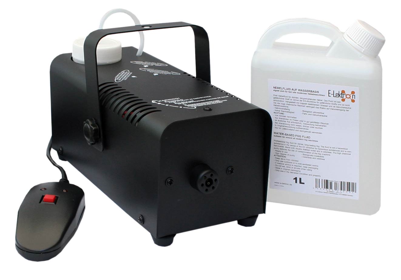 EL160434 E-Lektron N-405 Nebelmaschine 400W inkl. Nebelfluid
