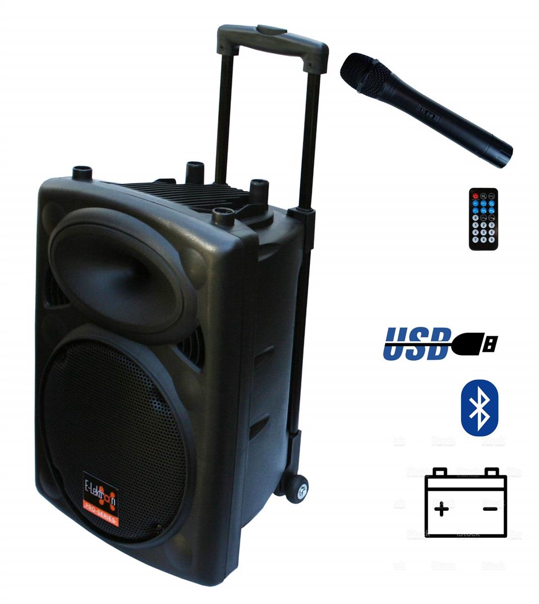 EL810460 E-Lektron EL25-M mobiles DJ PA Soundsystem