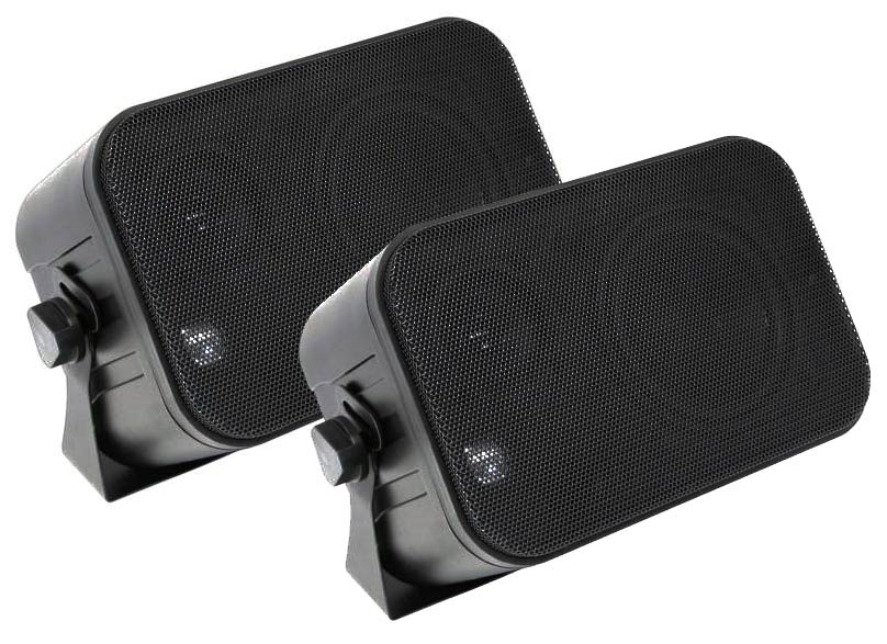 EL100009 Dynavox LS-5L3 mini stereo Lautsprecher Paar SCHWARZ