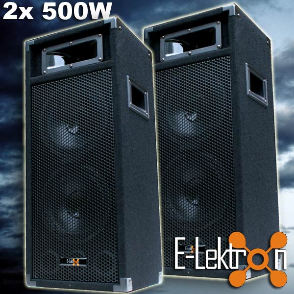 EL279746 E-Lektron PW220 DJ PA Lautsprecher Paar