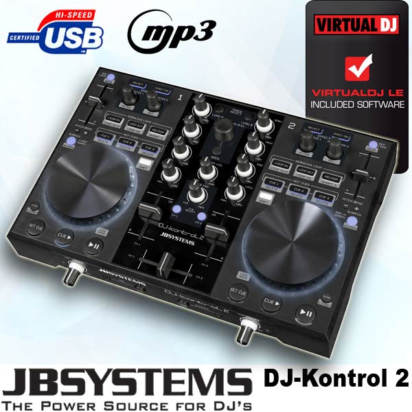 BB172821 USB DJ Midi Controller DJ-Kontrol 2 B-WARE
