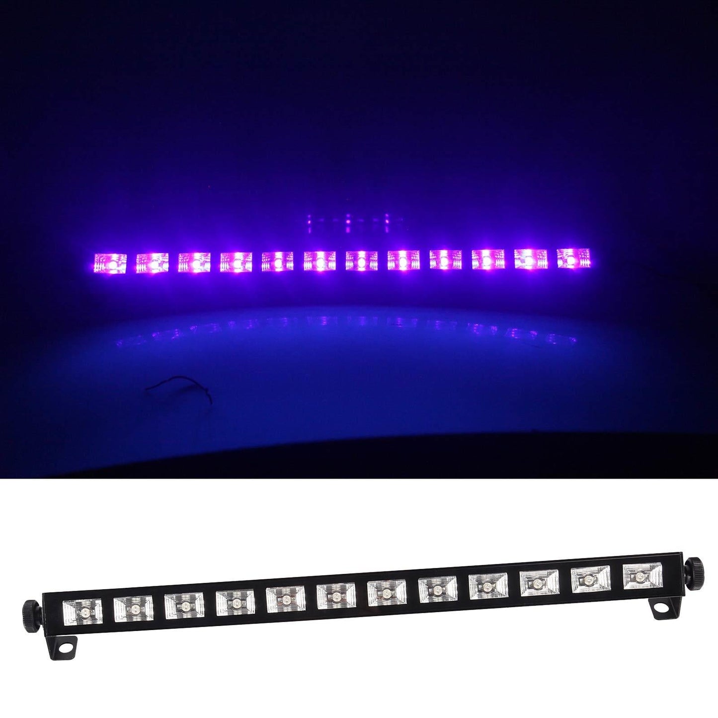 EL153519 E-Lektron UVBAR-36 LED Schwarzlicht-Leiste Lichteffekt