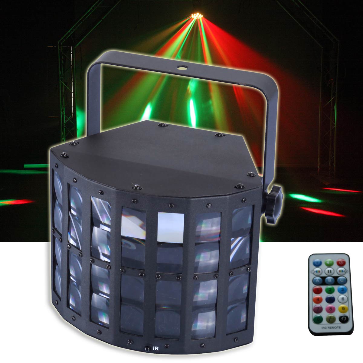 EL153530 E-Lektron DERBY-9W RGB LED Disco Lichteffekt