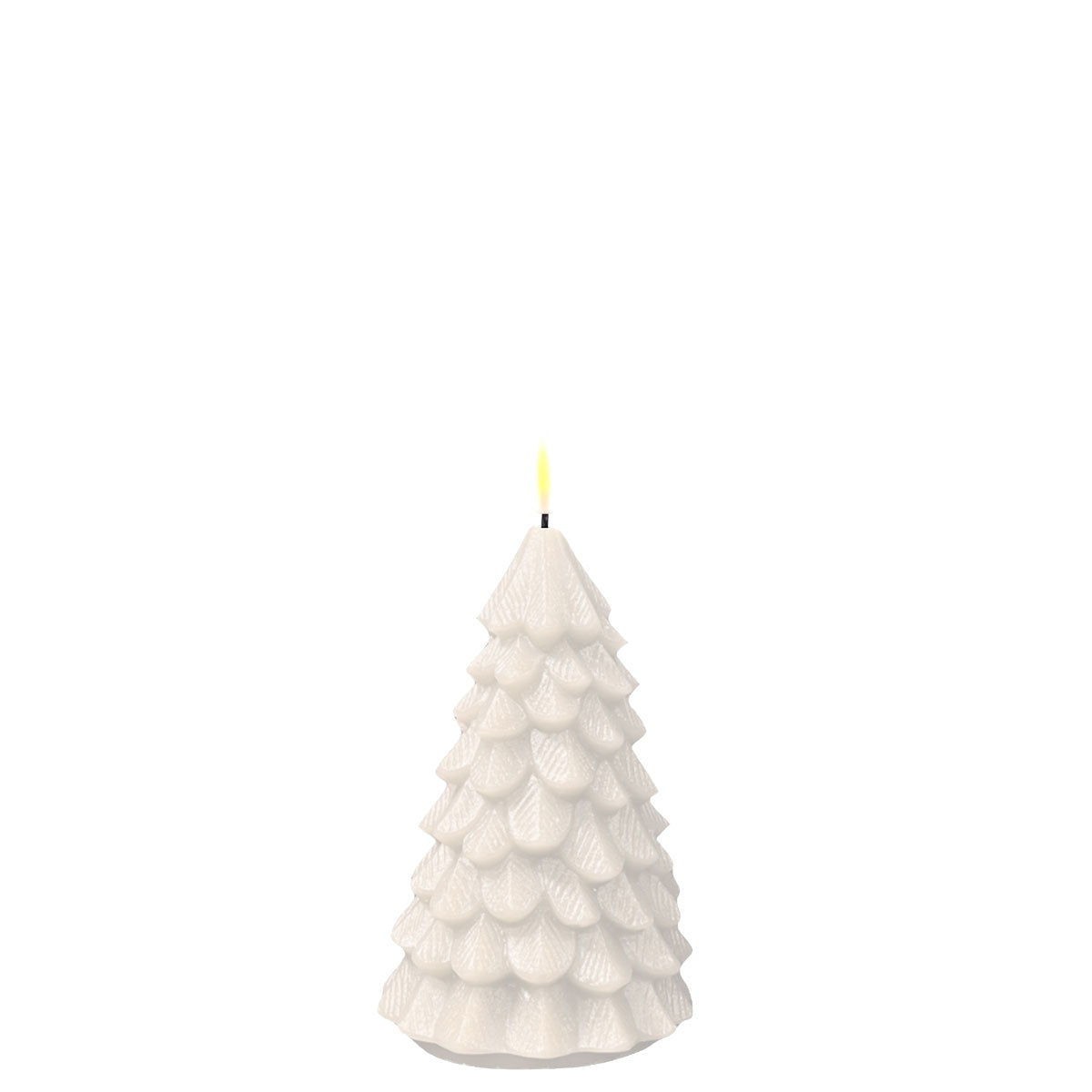 LED-Weihnachtsbaum, 16 cm, Weiß