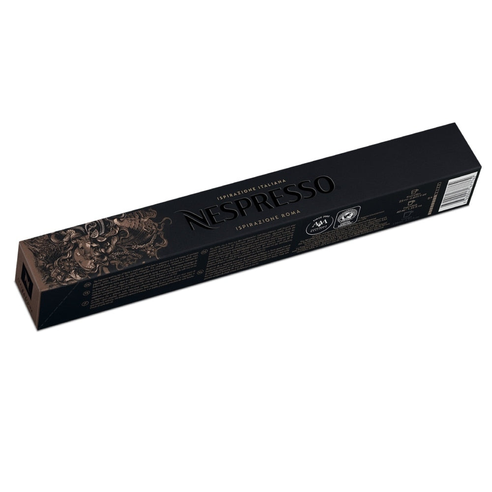 Nespresso Ispirazione Roma Original Line 10 Ristretto Kaffeekapseln 25 ml Voll & ausgewogen