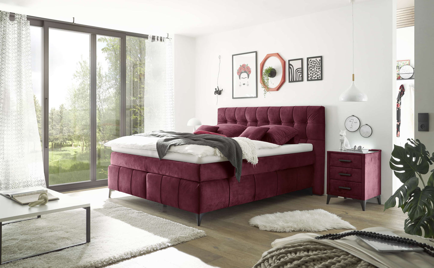 ED Exciting Design Boxspringbett Oregon mit Duo-Matratze - Ihr Traum vom perfekten Schlaf