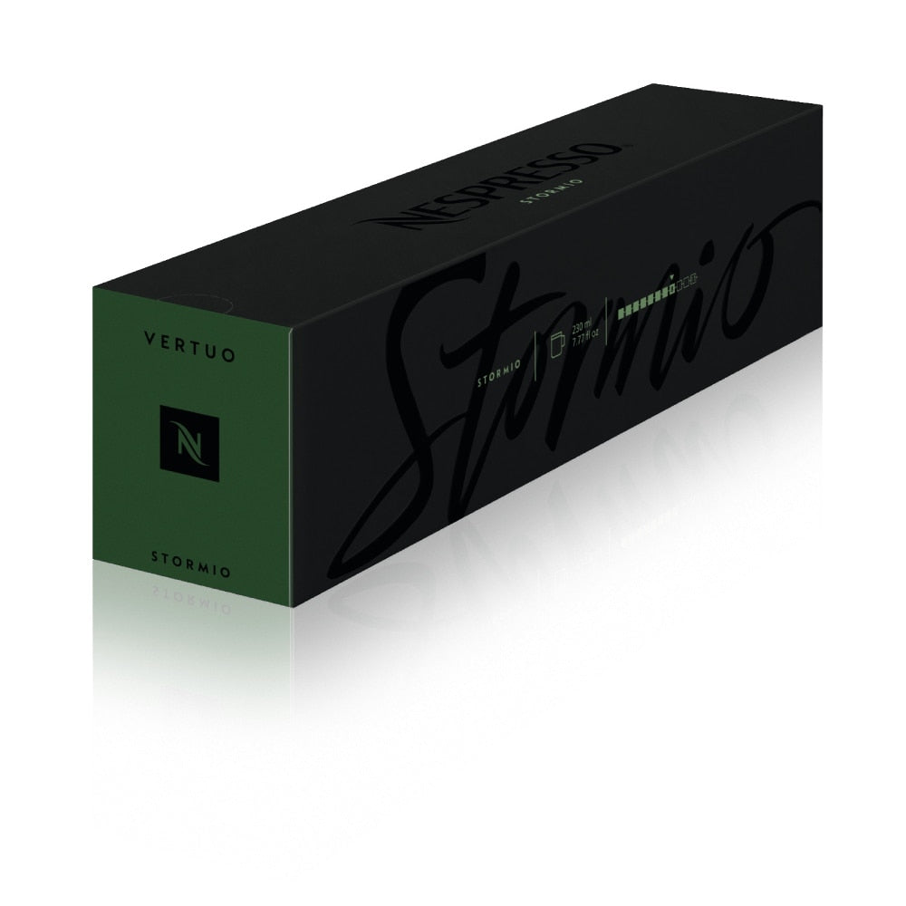 Nespresso Stormio Vertuo Line 10 Signature Kaffeekapseln 230ml Intensiv & kraftvoll