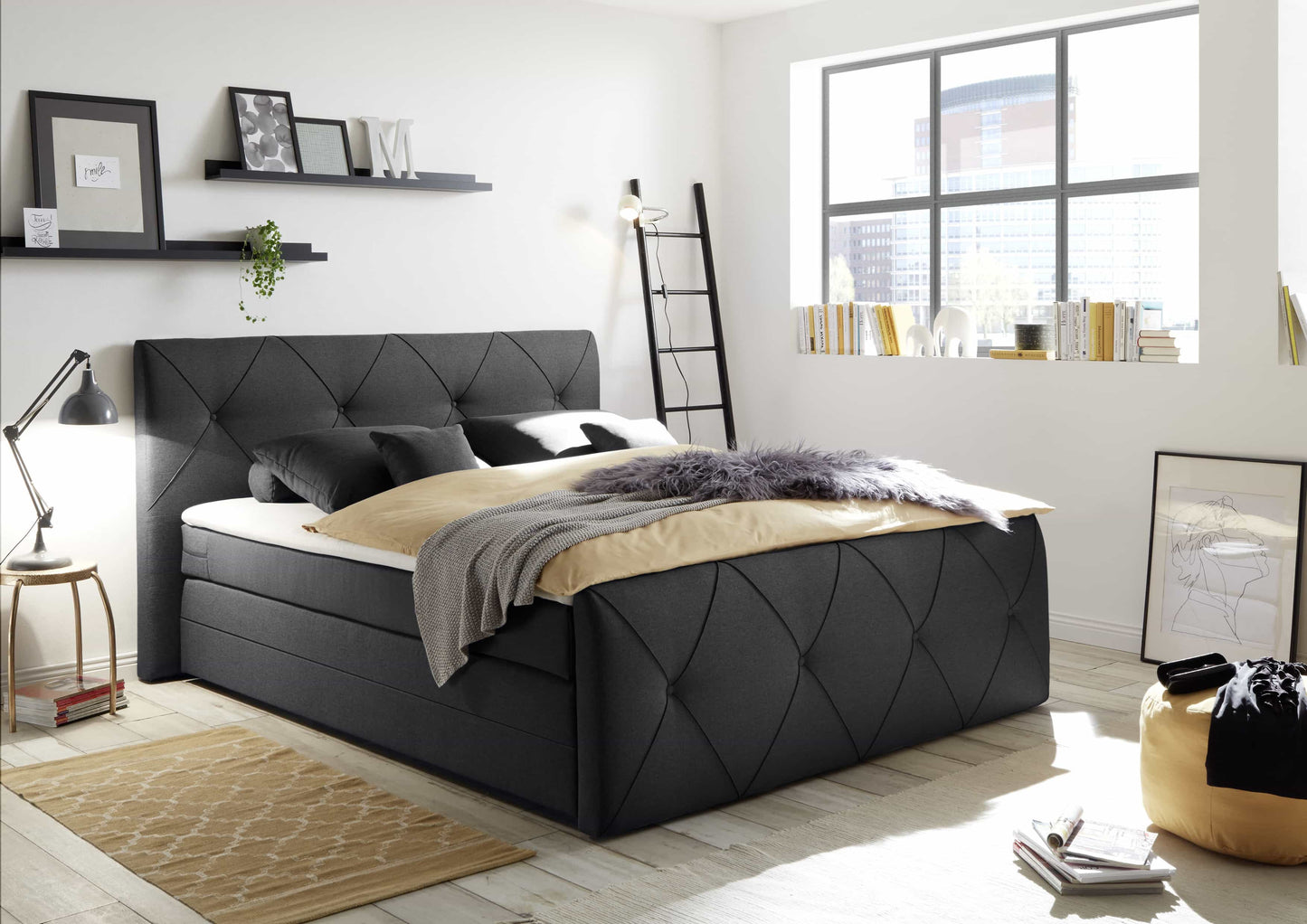 Boxspringbett Calgary von ED Exciting Design – Luxus und Design für Ihr Schlafzimmer
