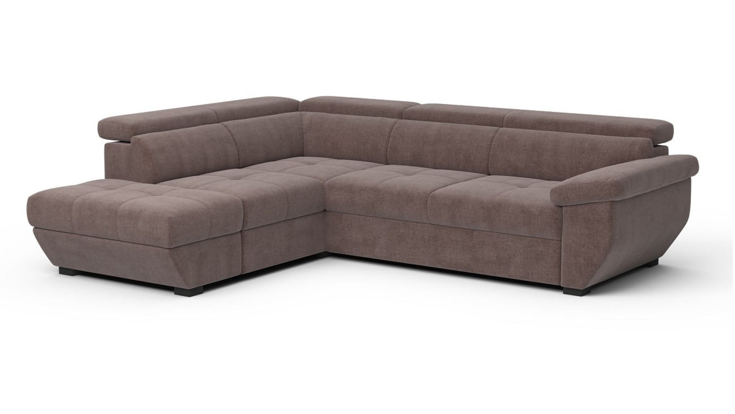 Ecksofa Speedway von Cotta mit Schlaffunktion und Bettkasten