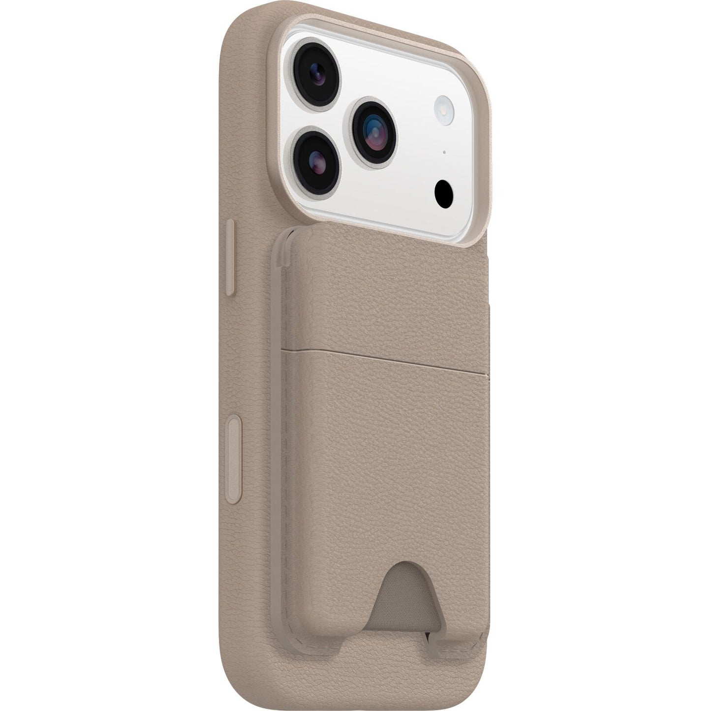 OtterBox Symmetry Kaktusleder MagSafe Wallet - Beige