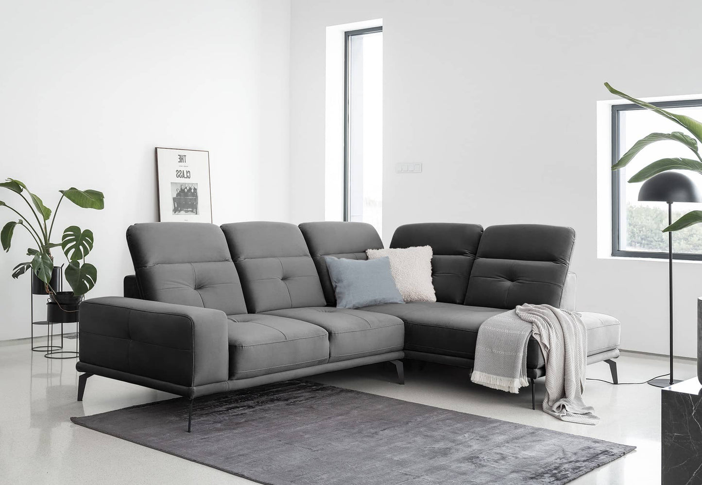 Theressa Ecksofa - Stilvolles & Bequemes L-förmiges Sofa in Modernem Design