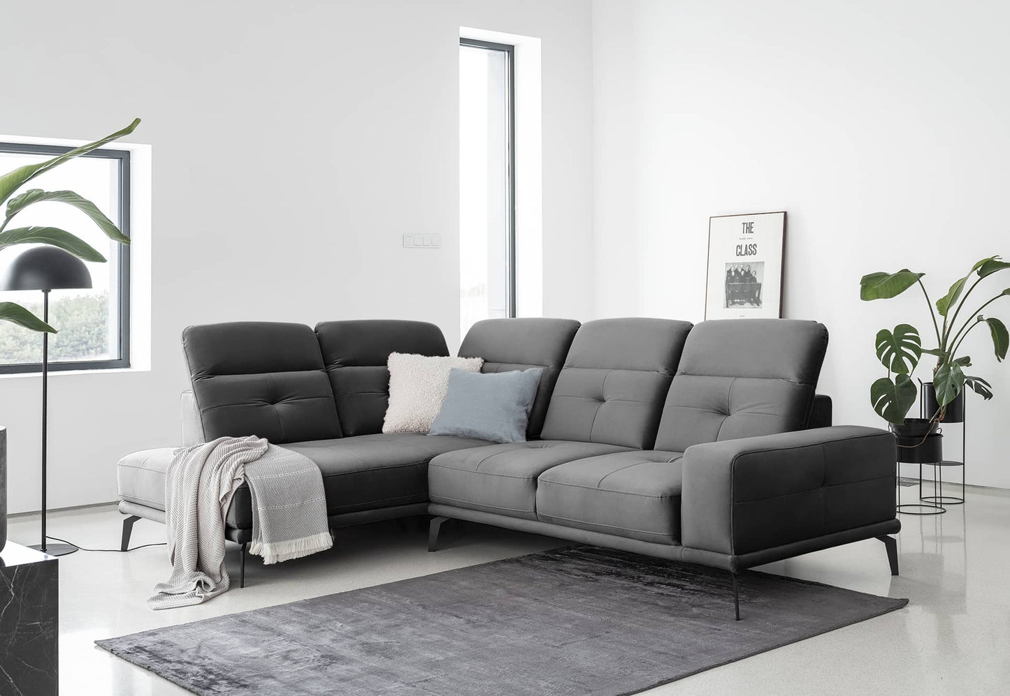 Theressa Ecksofa - Stilvolles & Bequemes L-förmiges Sofa in Modernem Design