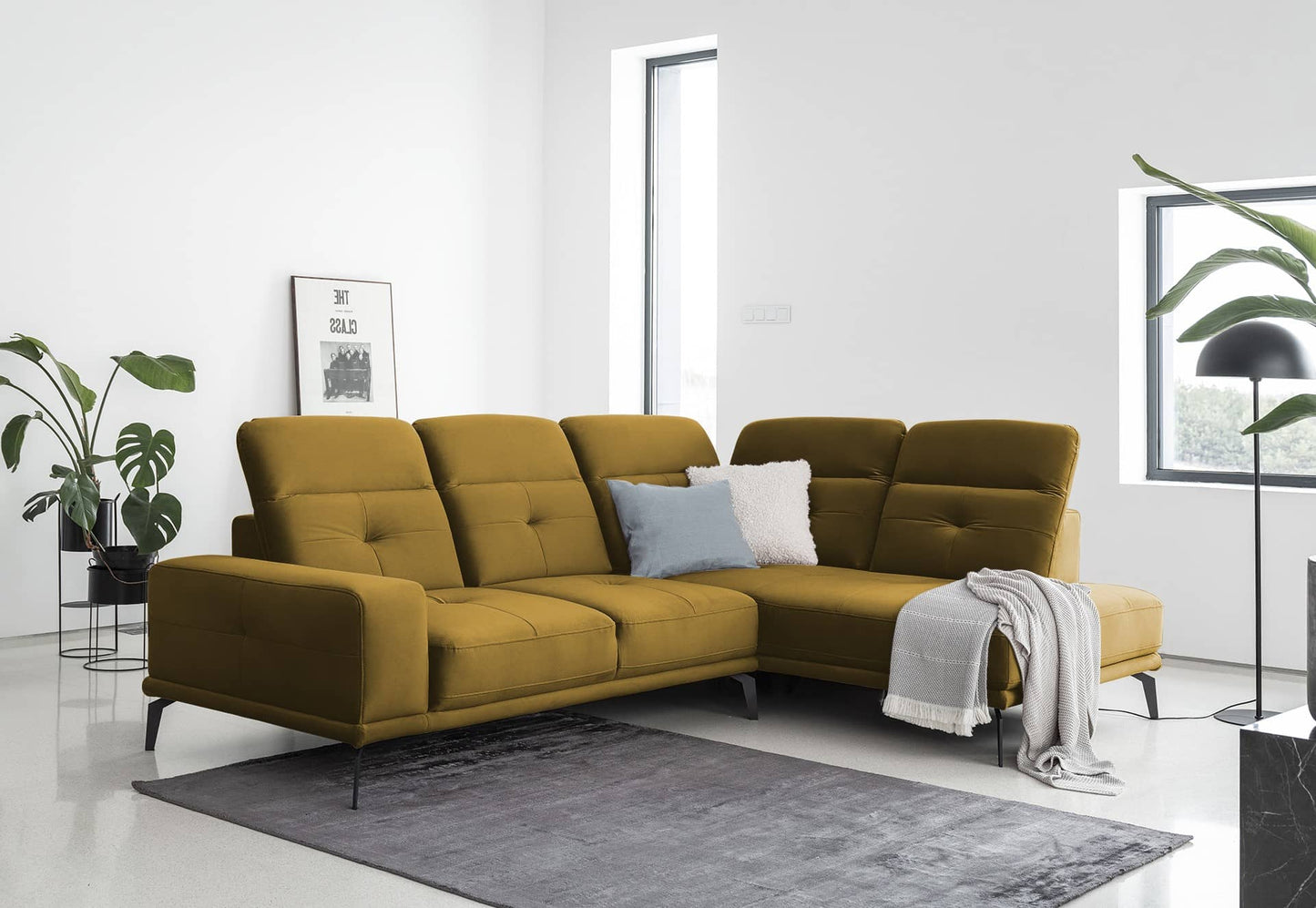 Theressa Ecksofa - Stilvolles & Bequemes L-förmiges Sofa in Modernem Design