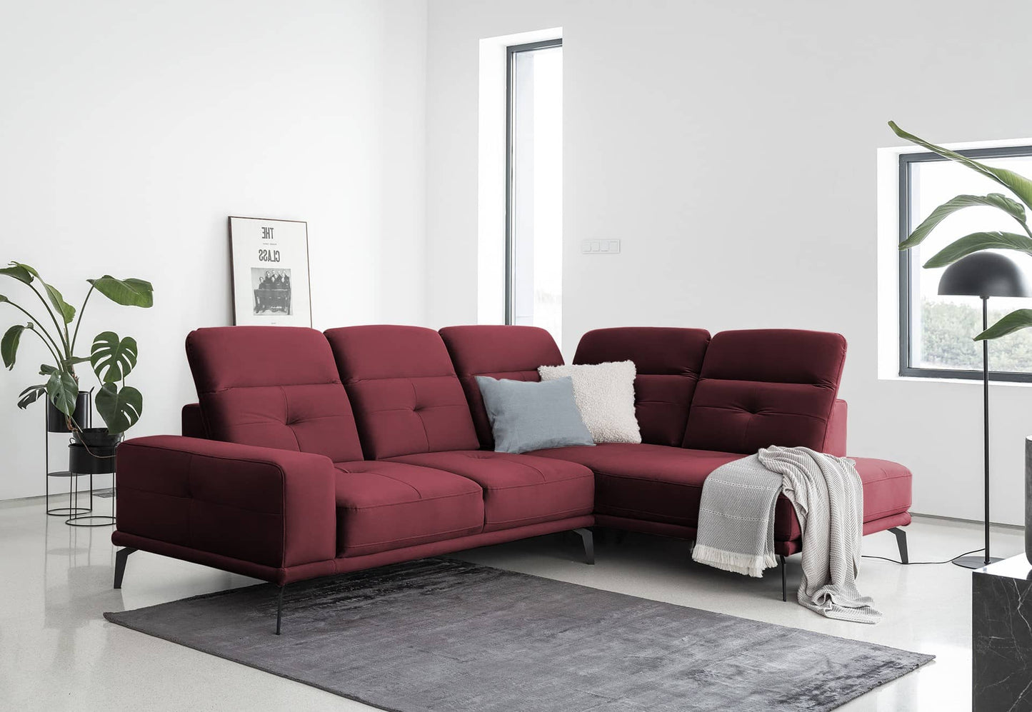 Theressa Ecksofa - Stilvolles & Bequemes L-förmiges Sofa in Modernem Design
