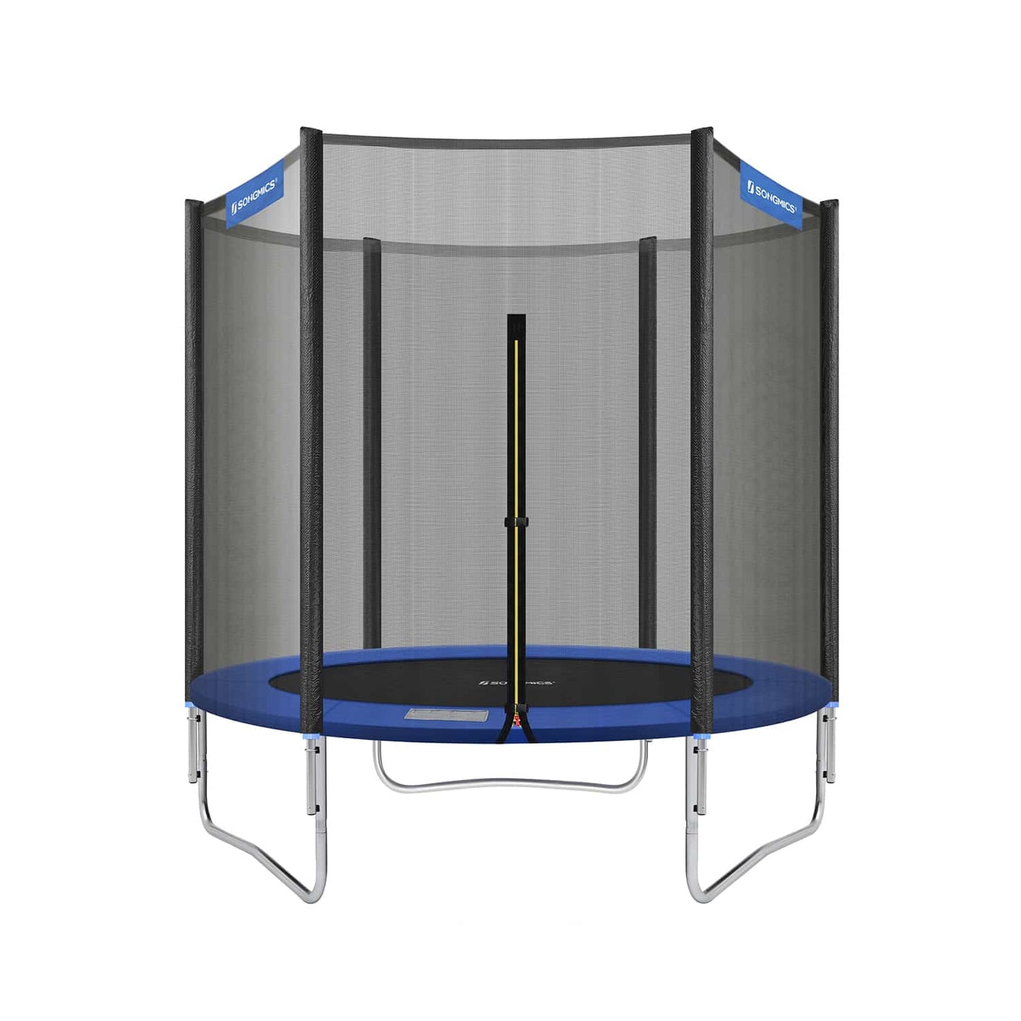 Trampolin Ø 183 cm Schwarz-Blau