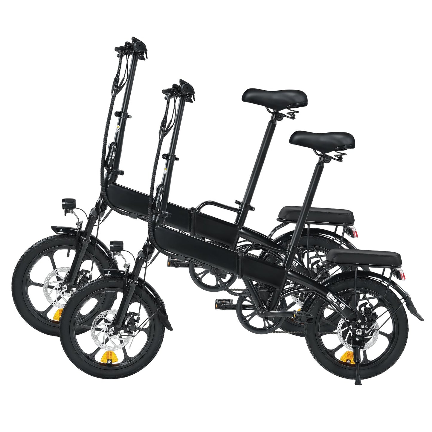 U3 klappbar-E-Bike - Schwarz*2