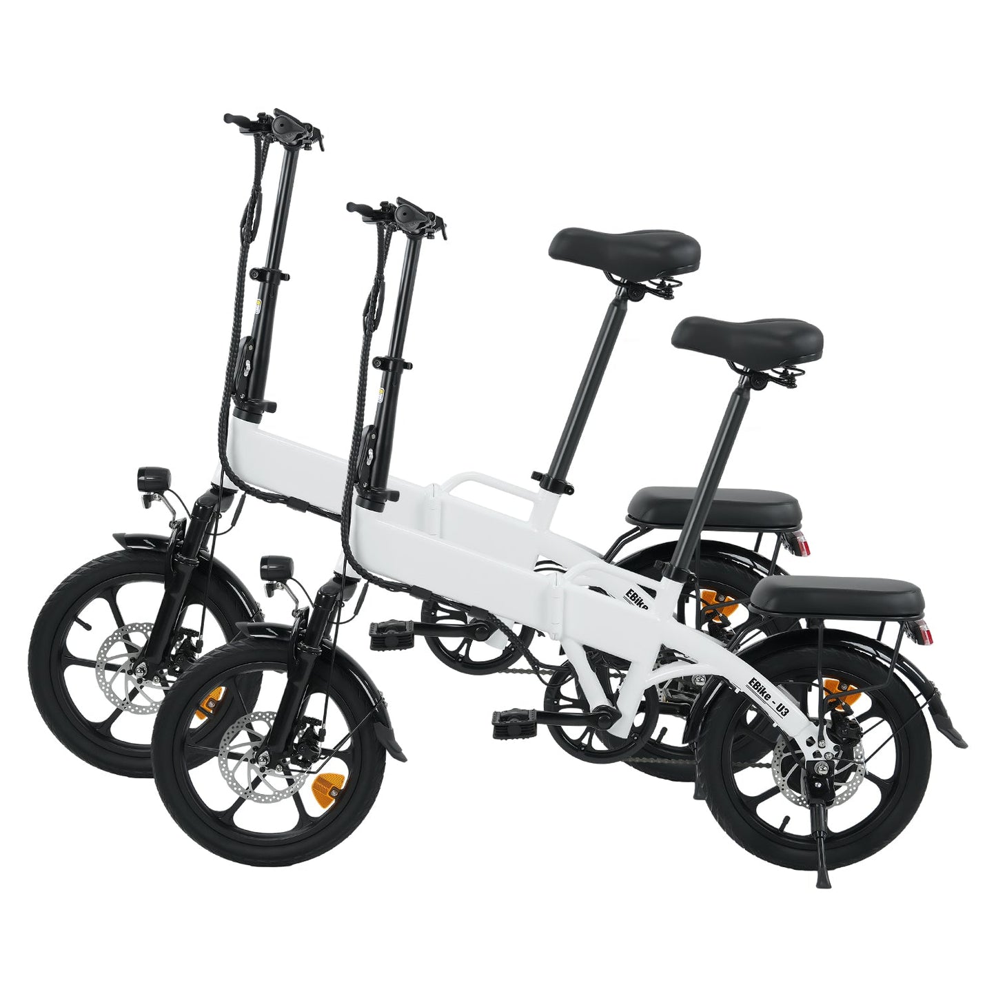 U3 klappbar-E-Bike - Weiß*2