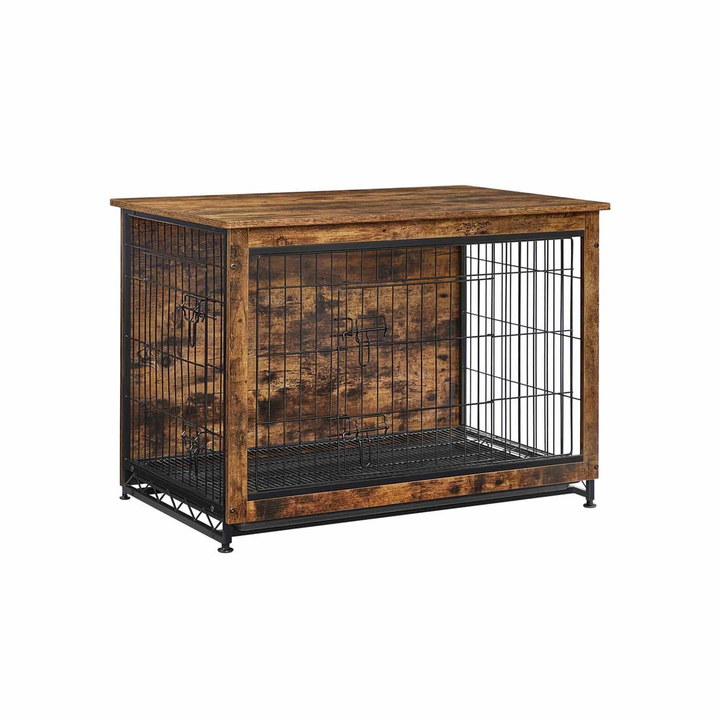 Hundekäfig hochbelastbar für Zuhause mit herausnehmbarem Tablett